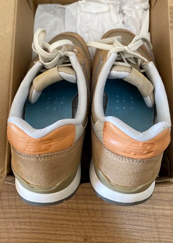 Bej Süet Kadın Spor Ayakkabı - Görsel 3