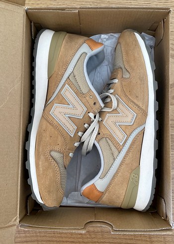 Bej Süet Kadın Spor Ayakkabı - Görsel 4