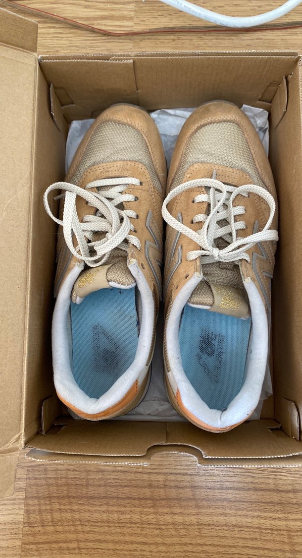 Bej Süet Kadın Spor Ayakkabı - Görsel 2