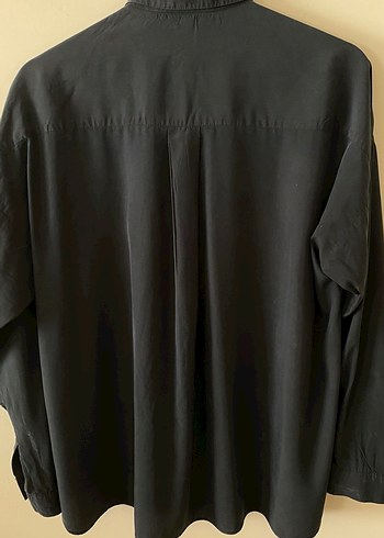 Nakışlı Siyah Kadın Gömlek - Görsel 3