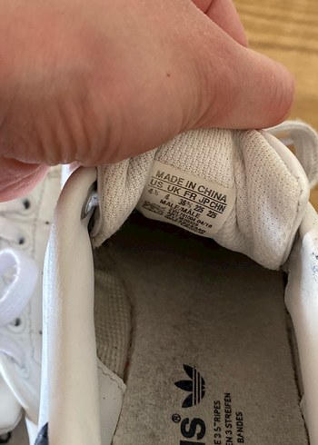 Beyaz Adidas Bağcıklı Kadın Spor Ayakkabısı - Görsel 6