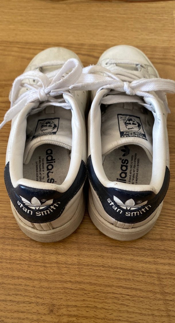 Beyaz Adidas Bağcıklı Kadın Spor Ayakkabısı - Görsel 3