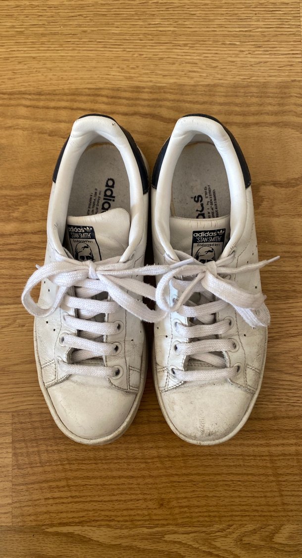 Beyaz Adidas Bağcıklı Kadın Spor Ayakkabısı - Görsel 2