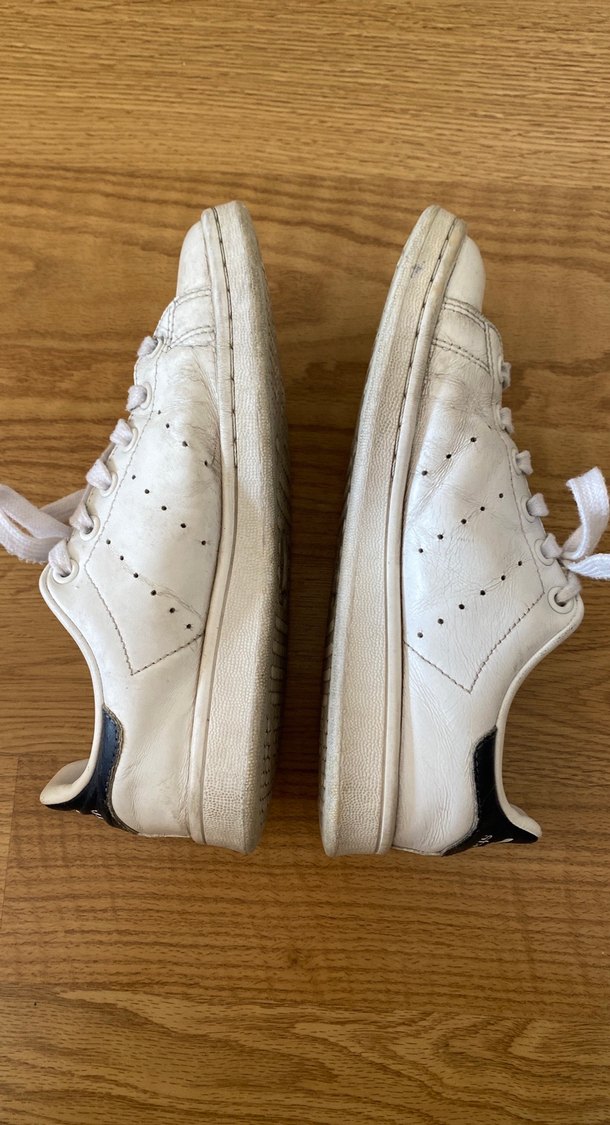 Beyaz Adidas Bağcıklı Kadın Spor Ayakkabısı - Görsel 4