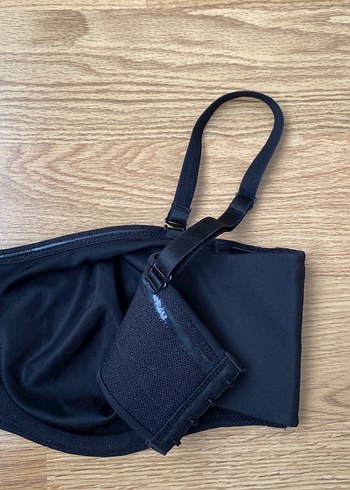 Siyah Minimalist Sütyen - Görsel 6