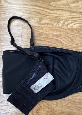 Siyah Minimalist Sütyen - Görsel 5