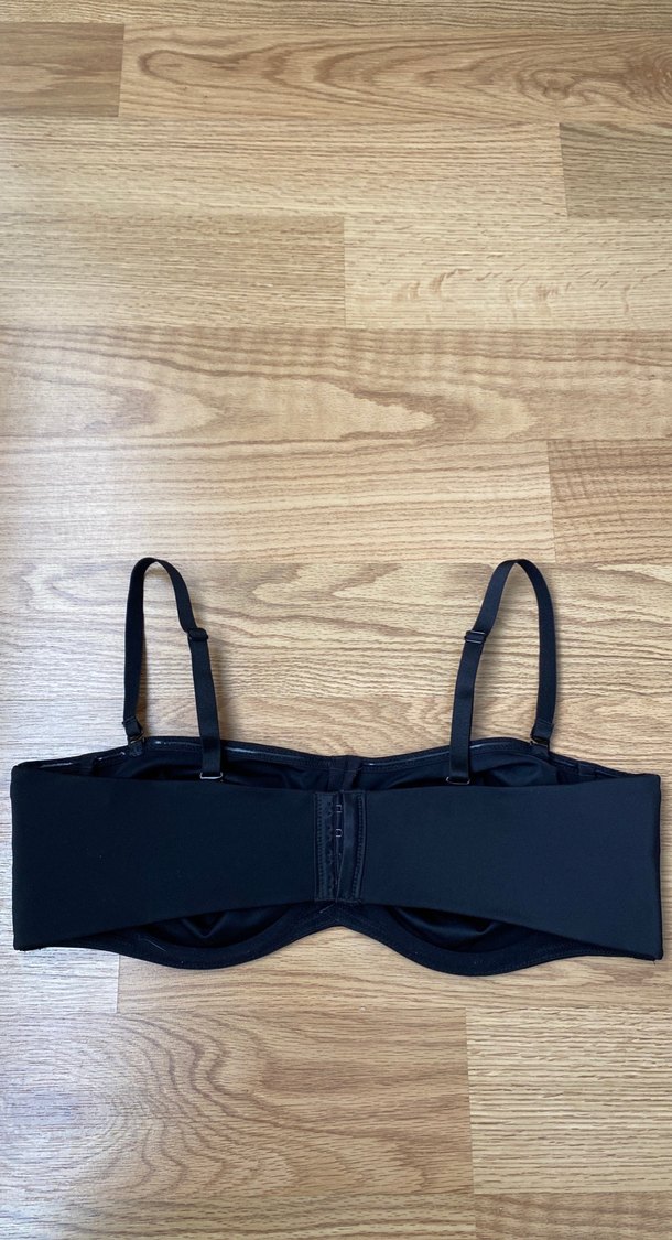 Siyah Minimalist Sütyen - Görsel 2