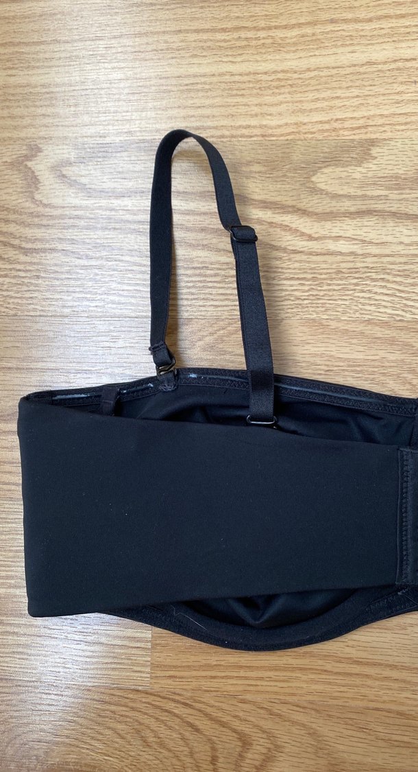 Siyah Minimalist Sütyen - Görsel 3