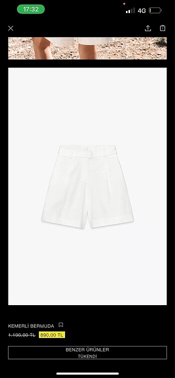 Zara Zara bermuda