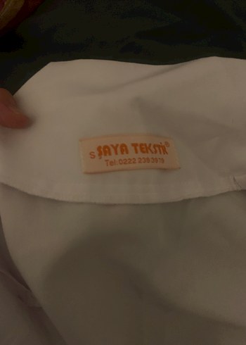 s Beden Beyaz Önlük