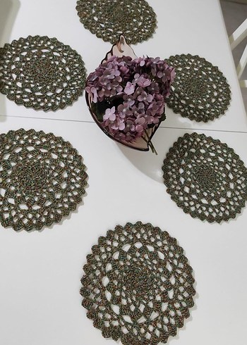 El Yapımı Bohem Örgü Amerikan Servis - Görsel 2