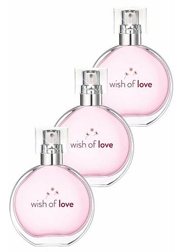 Avon wish of love 3 adet