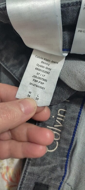 Calvin klein erkek jeans  - Görsel 4