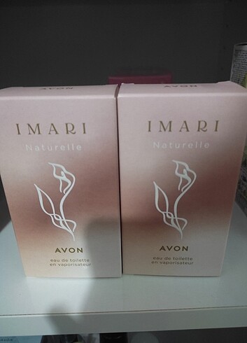Avon imari natürel bayan parfüm 2 adet 