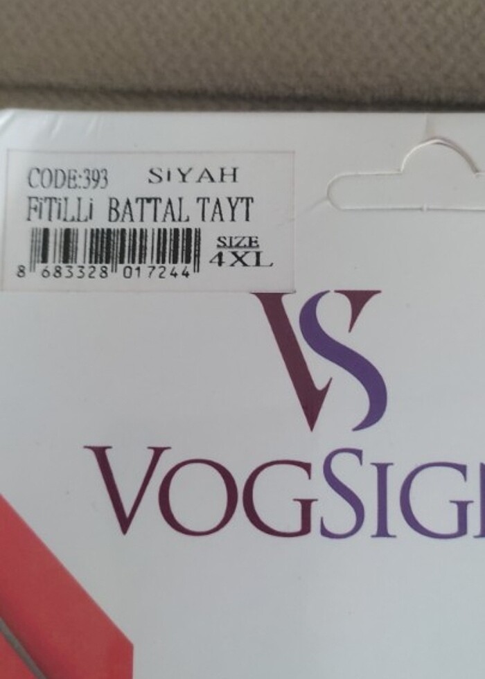 VOGSIGN Fitilli bayan tayt 4 XL - Görsel 2