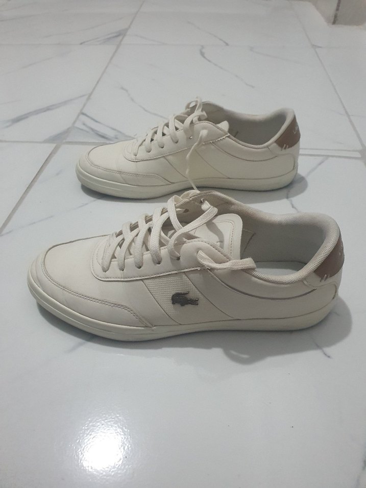 Lacoste Beyaz Erkek Spor Ayakkabı - Görsel 2