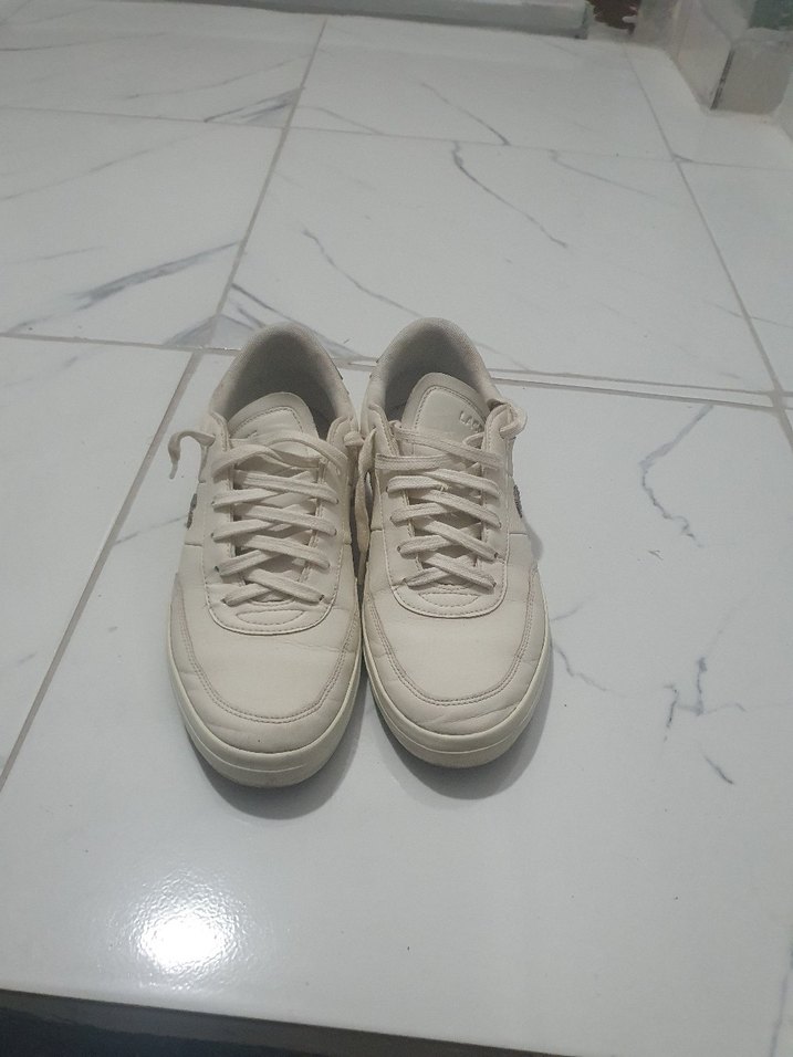 Lacoste Beyaz Erkek Spor Ayakkabı - Görsel 5