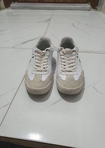 42 Beden Lacoste Beyaz Erkek Günlük Spor Ayakkabı