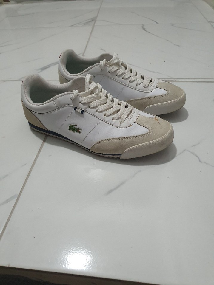 Lacoste Beyaz Erkek Günlük Spor Ayakkabı - Görsel 4