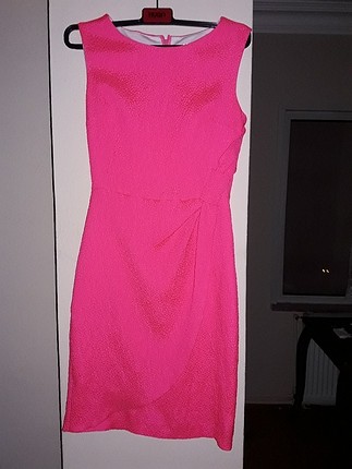 selen marka fosforlu pembe s beden elbise