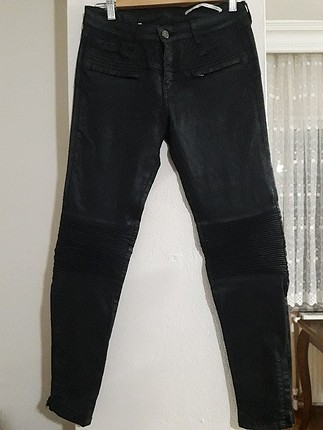 zara marka siyah tarz pantalon 28 beden