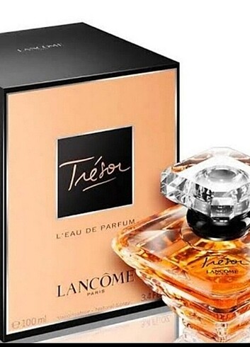 Orjinal 100 ml lancome tresor parfüm 