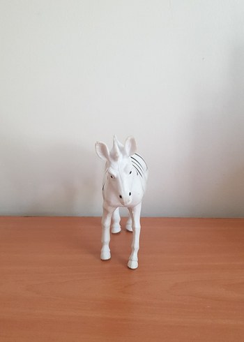 Beyaz Zebra Figür Aksiyon Oyuncak