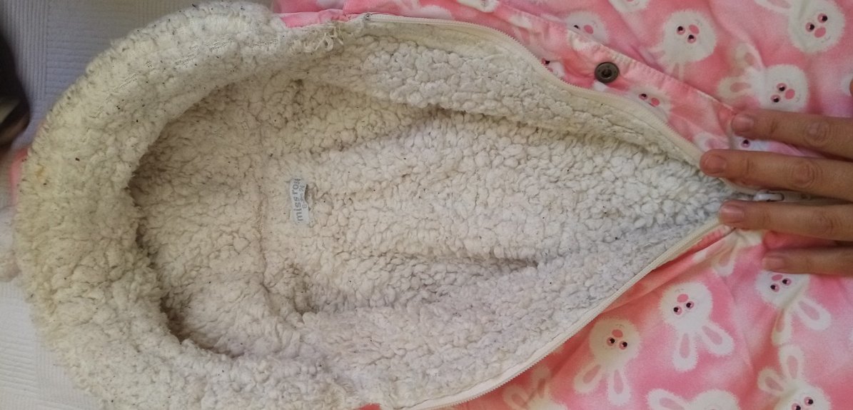 Düğmeli Pembe Tavşan Desenli Bebek Tulumu - Görsel 4