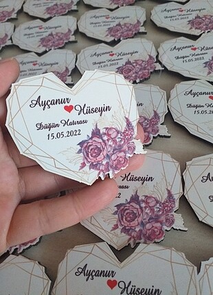 Ahşap magnet