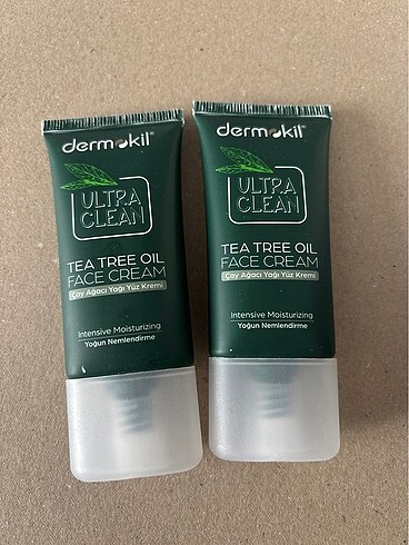 Dermokil çay ağaçı yüz kremi