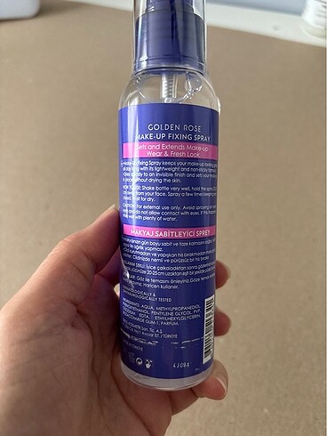 Makyaj sabitleyici sprey - Görsel 2