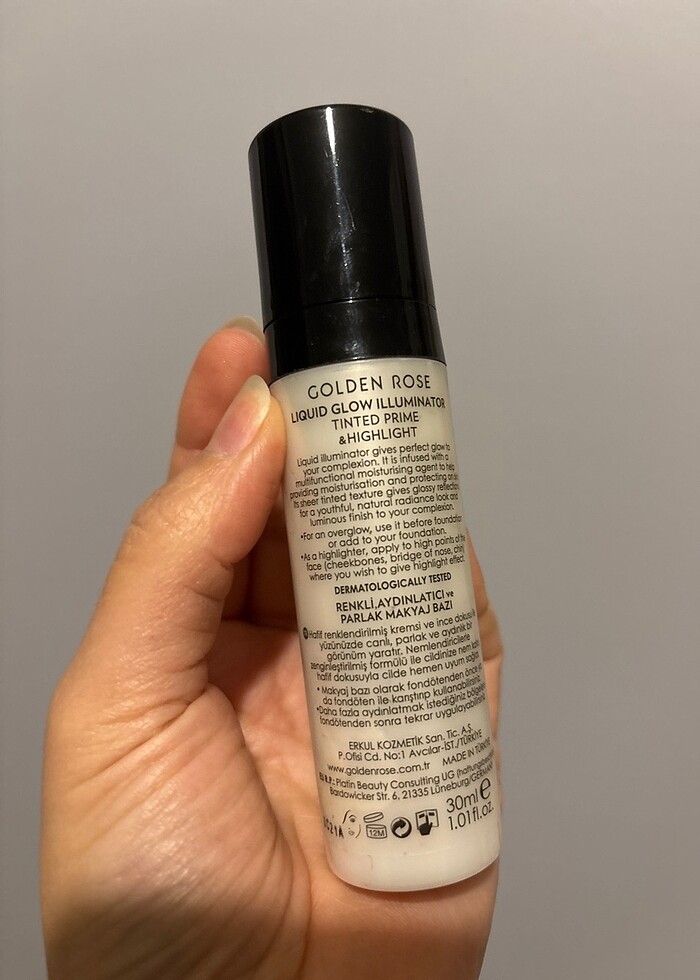 Golden rose makyaj bazı - Görsel 2