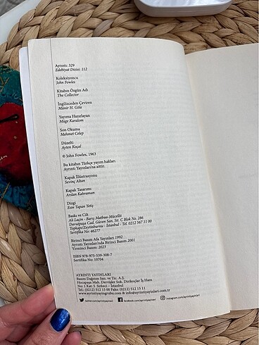  Beden Koleksiyoncu -John Fowles Kitap