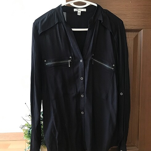Mavi jeans kadın gömlek