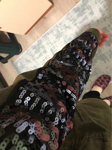 36 Beden yeşil Renk Koton ceket