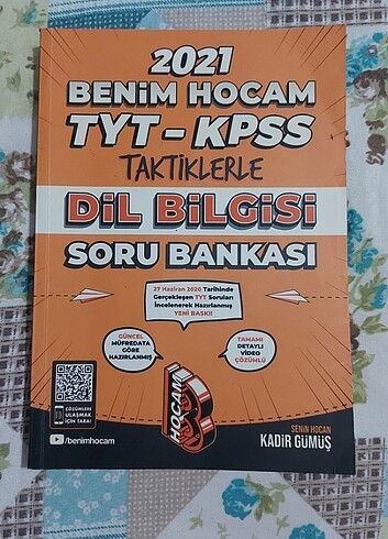Tyt-Kpss benim hocam dil bilgisi 