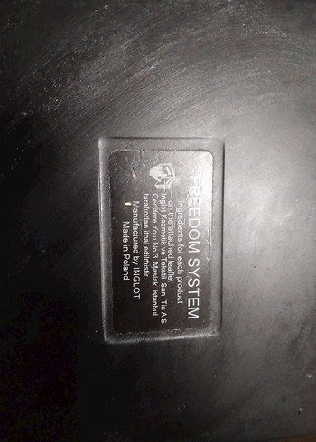 Siyah INGLOT Mouse Pad