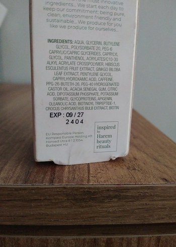 Beden Renk Cosmed Sülfatsız ve Tuzsuz Saç Dökülme Karşıtı Serum 100 ml