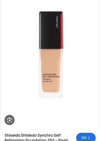 Shiseido Synchro Self Refreshing Fondöten 250