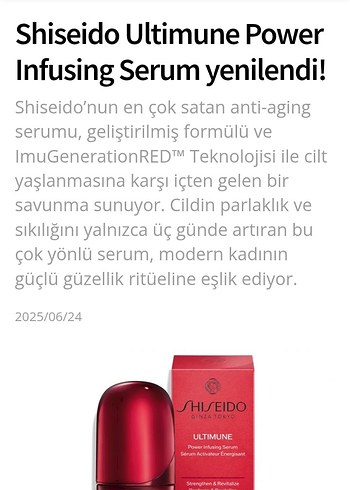 Shiseido Shiseido Ultimune Anti-Aging Serum