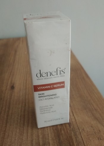 Denefis Vitamin C Aydınlatıcı Yüz Serumu