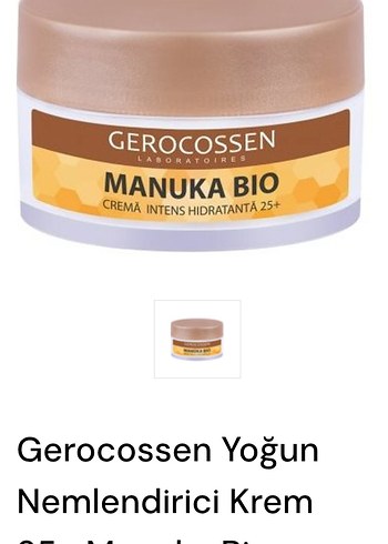 Gerocossen Manuka Bio Yoğun Nemlendirici Krem
