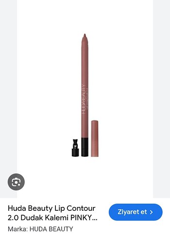 Huda Beauty Pembe Tonlu Dudak Kalemi
