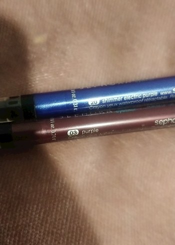 Sephora Mor ve Mavi Göz Kalemi