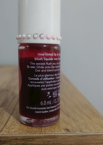 Beden Benefit Benetint Bordo Allık