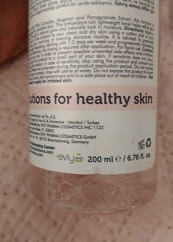  Beden The Purest Solutions Hassas Ciltler Tonik 200 ml