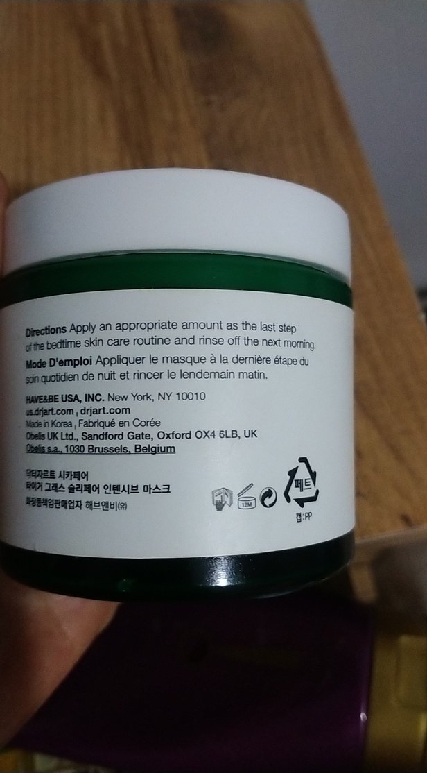 Dr.Jart+ Cicapair Sleepair Yoğun Nem Maskesi 110ml - Görsel 5