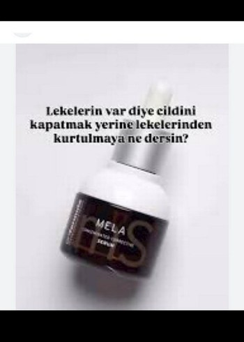 Kadınlar için Leke Giderici Serum ph formu