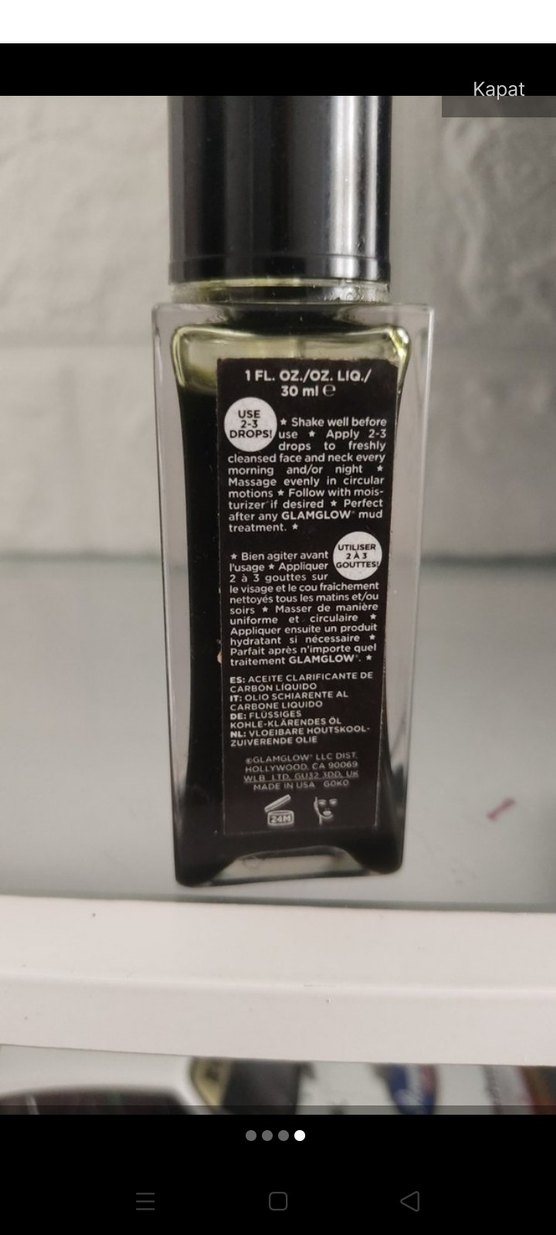 Glamglow Starpotion Sıvı Kömür Arındırıcı Yağ 30 ml - Görsel 4
