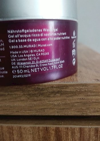 Beden Renk Murad Yoğun Nemlendirici Su Bazlı Jel 50 ml